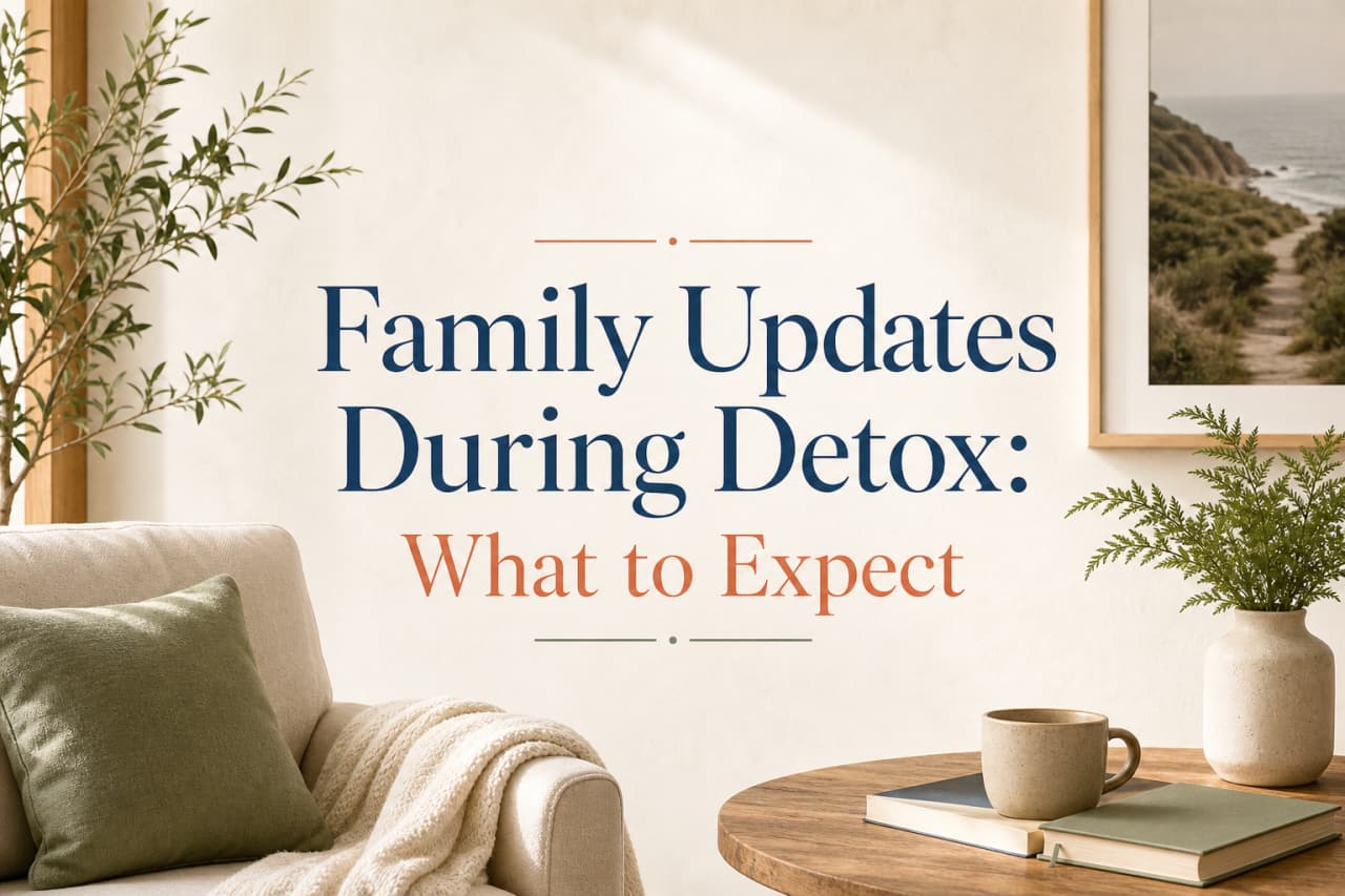 Family Updates During Detox: What to Expect
