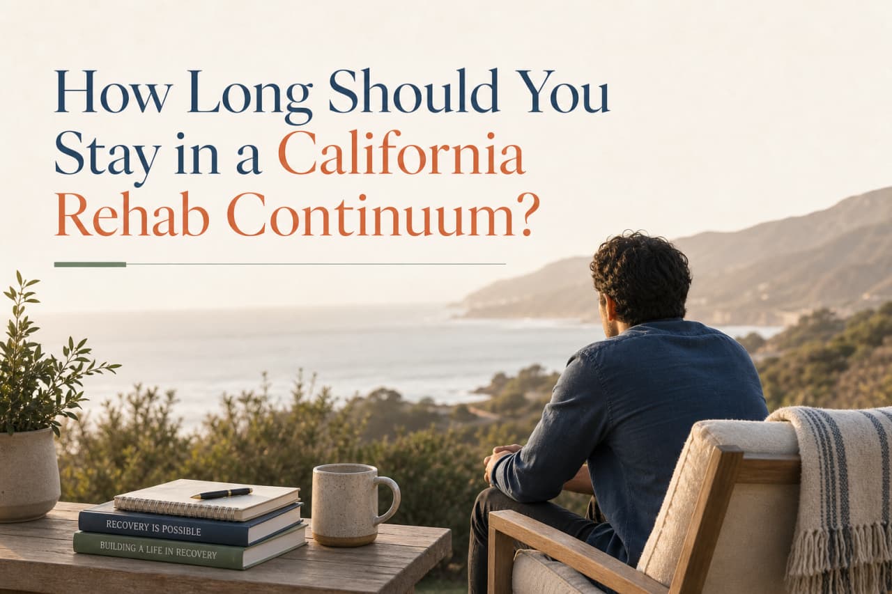 How Long Should You Stay in a California Rehab Continuum?