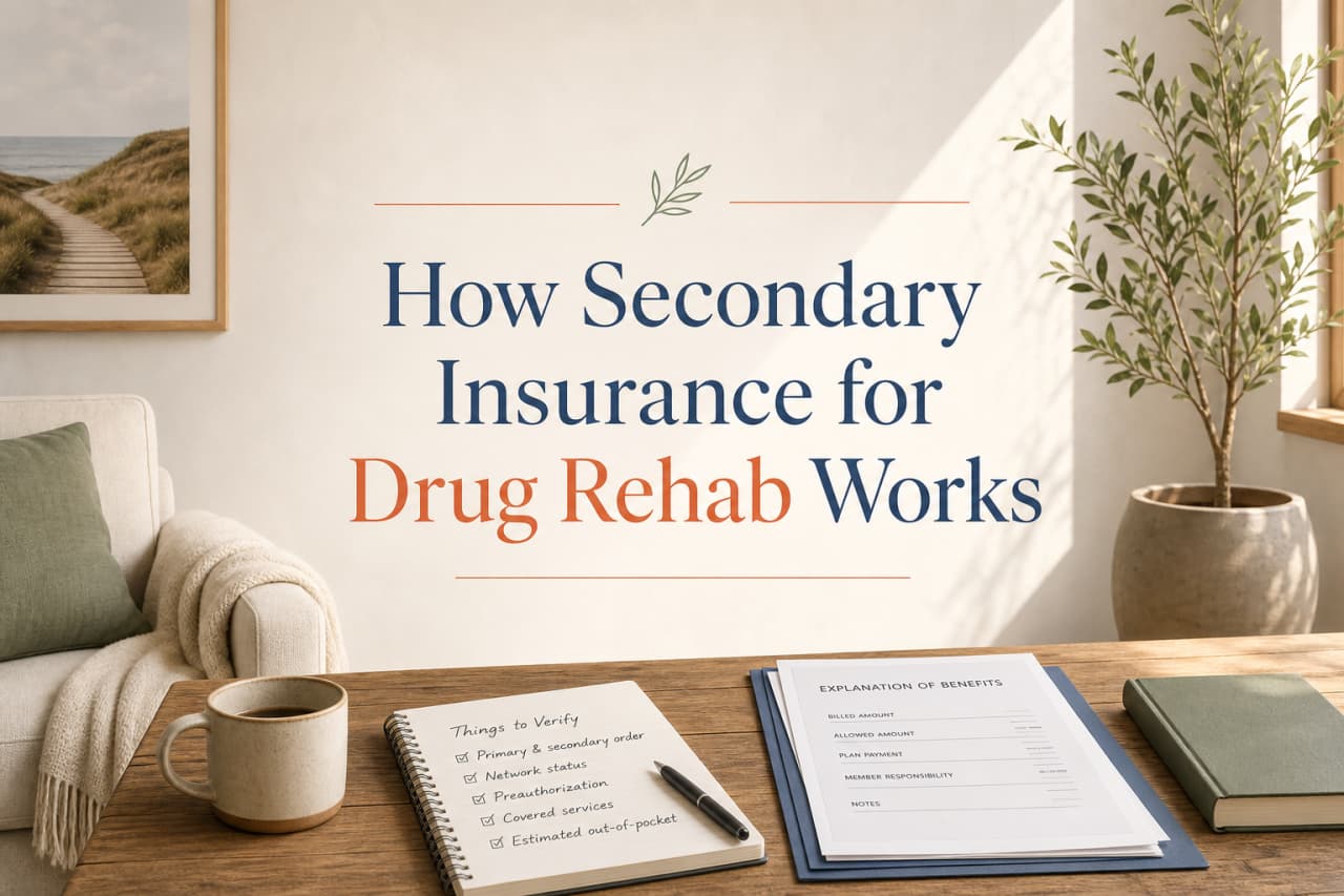 How Secondary Insurance for Drug Rehab Works