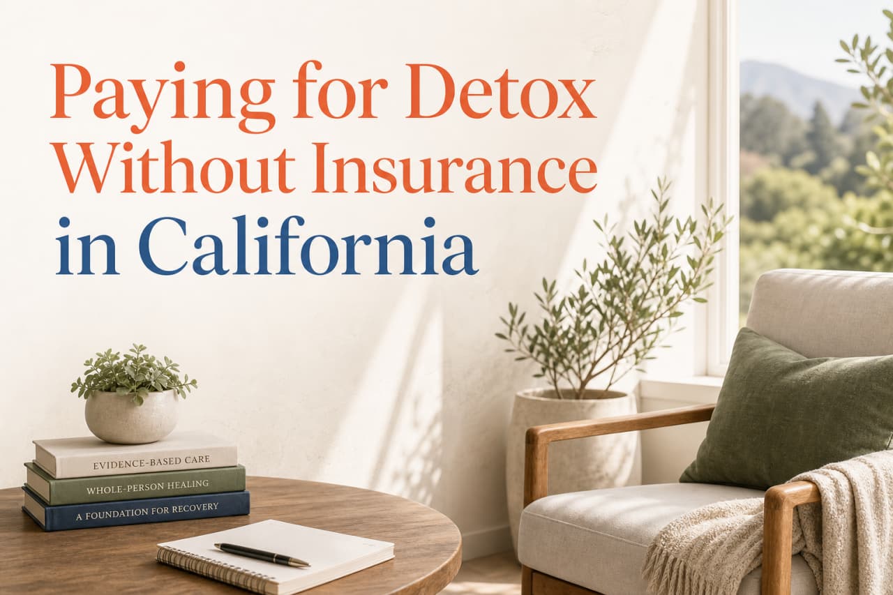Paying for Detox Without Insurance in California