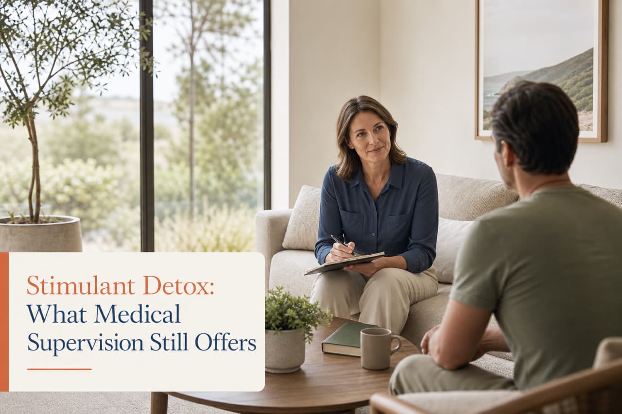 Stimulant Detox: What Medical Supervision Still Offers